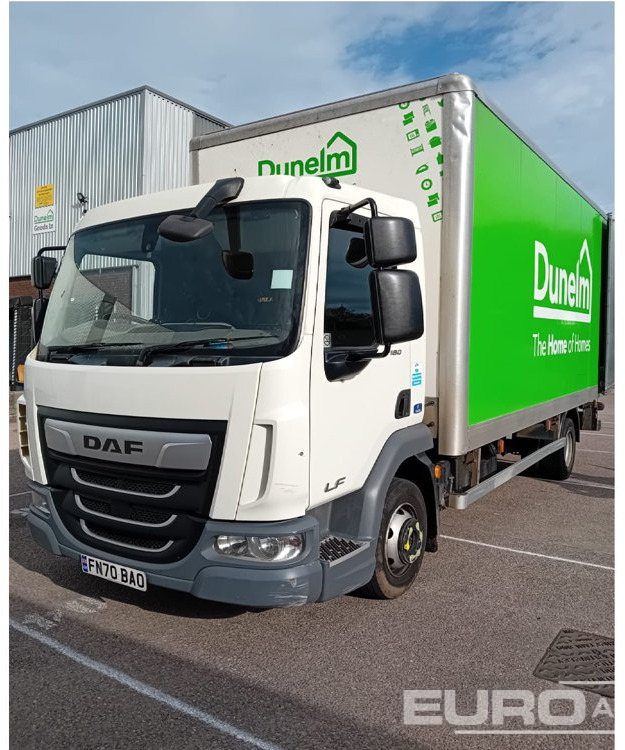 2020 DAF LF180 - Dobozos felépítményű teherautó: 1 kép. 2020 DAF LF180 - Dobozos felépítményű teherautó: 1 kép.