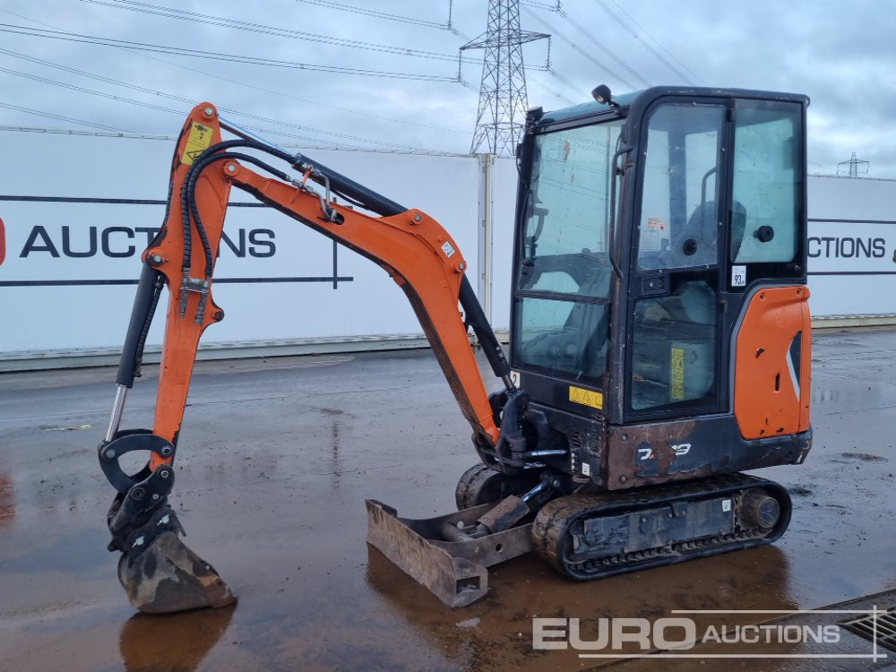 2020 Doosan DX19 - Minikotró: 1 kép. 2020 Doosan DX19 - Minikotró: 1 kép.