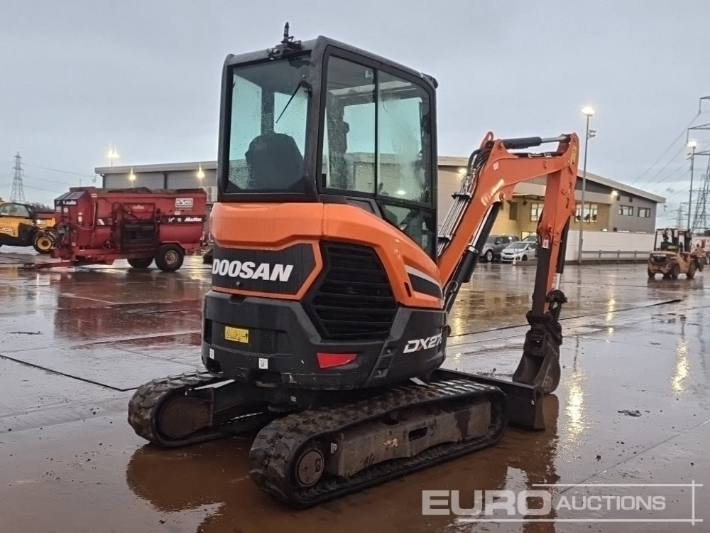 2020 Doosan DX27Z - Minikotró: 5 kép. 2020 Doosan DX27Z - Minikotró: 5 kép.
