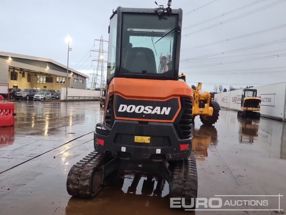 2020 Doosan DX27Z - Minikotró: 4 kép. 2020 Doosan DX27Z - Minikotró: 4 kép.
