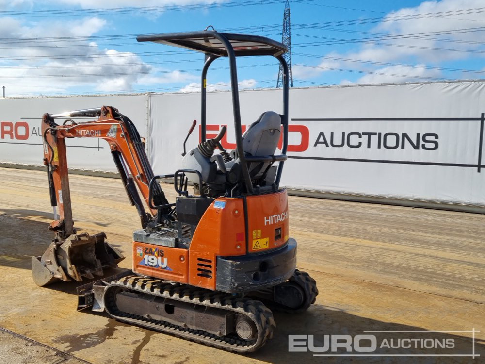 2020 Hitachi ZX19U-6 YR - Minikotró: 3 kép. 2020 Hitachi ZX19U-6 YR - Minikotró: 3 kép.