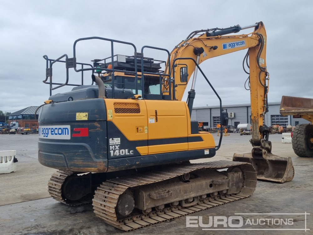 2020 Hyundai HX140LC - Lánctalpas kotró: 5 kép. 2020 Hyundai HX140LC - Lánctalpas kotró: 5 kép.