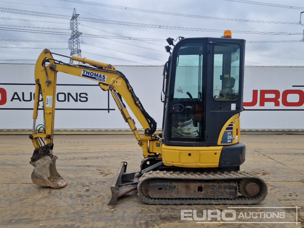 2020 Komatsu PC26MR-3 - Minikotró: 2 kép. 2020 Komatsu PC26MR-3 - Minikotró: 2 kép.