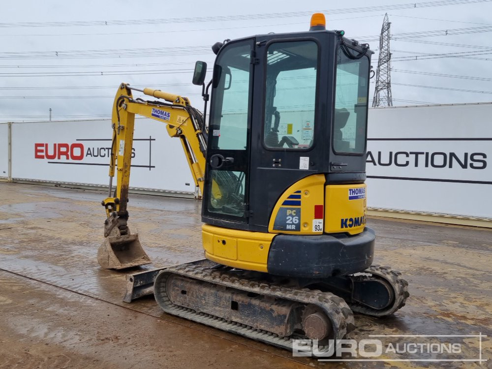 2020 Komatsu PC26MR-3 - Minikotró: 3 kép. 2020 Komatsu PC26MR-3 - Minikotró: 3 kép.