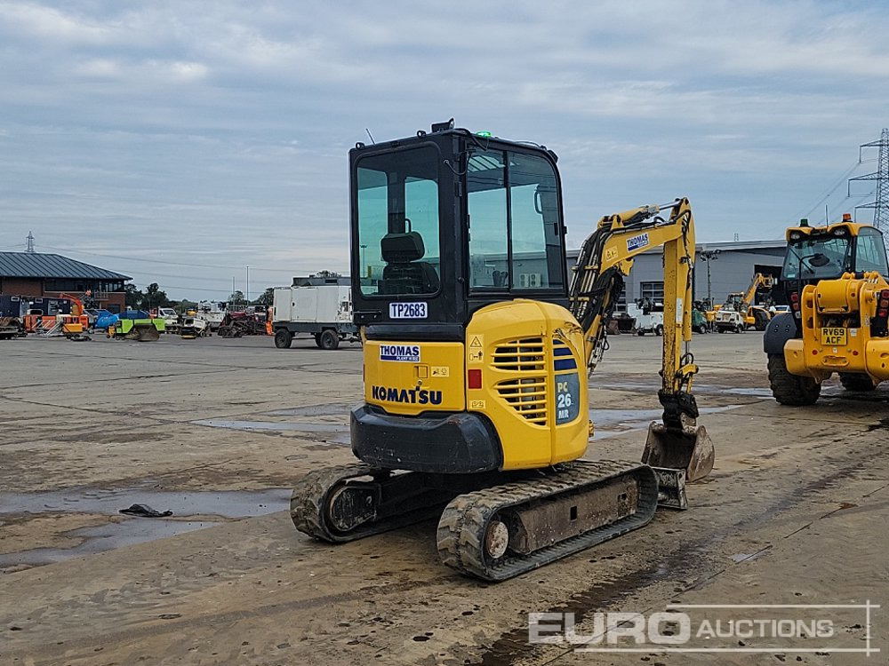 2020 Komatsu PC26MR-3 - Minikotró: 5 kép. 2020 Komatsu PC26MR-3 - Minikotró: 5 kép.