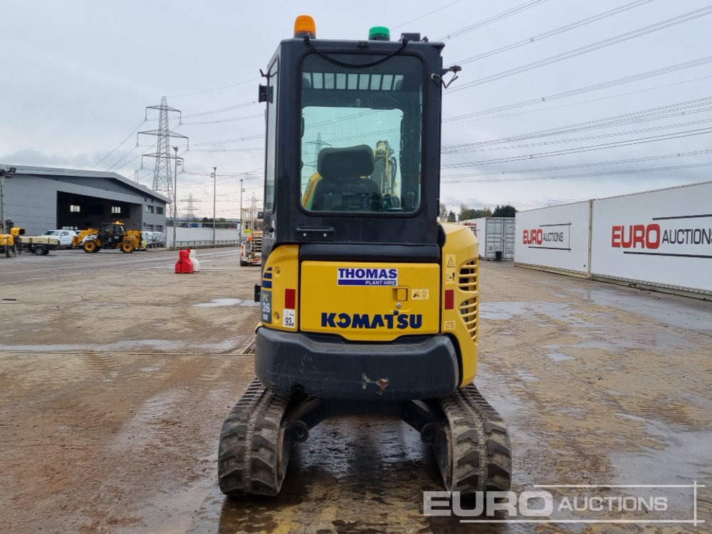 2020 Komatsu PC26MR-3 - Minikotró: 4 kép. 2020 Komatsu PC26MR-3 - Minikotró: 4 kép.