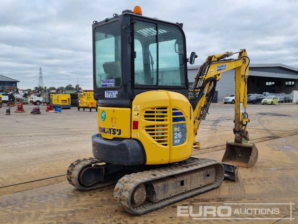 2020 Komatsu PC26MR-3 - Minikotró: 5 kép. 2020 Komatsu PC26MR-3 - Minikotró: 5 kép.
