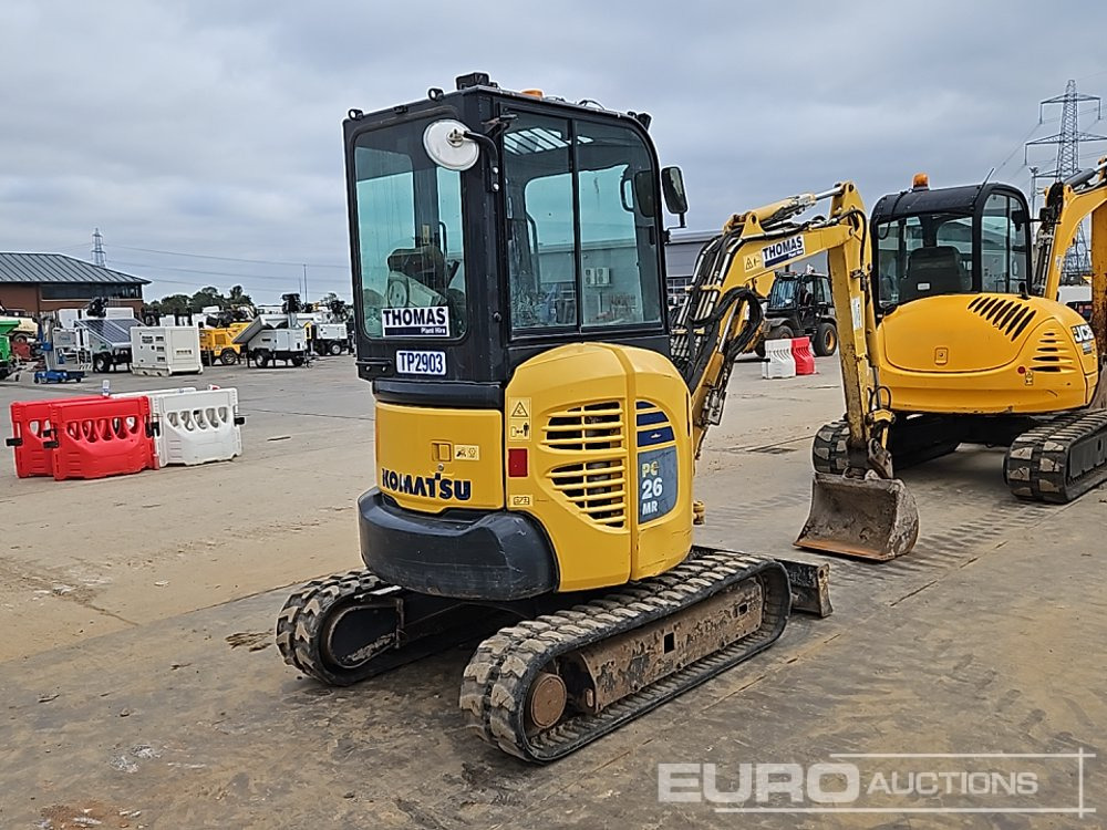 2020 Komatsu PC26MR-3 - Minikotró: 5 kép. 2020 Komatsu PC26MR-3 - Minikotró: 5 kép.