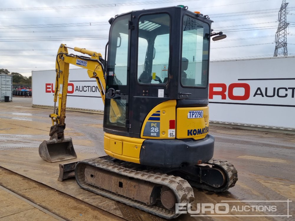 2020 Komatsu PC26MR-3 - Minikotró: 3 kép. 2020 Komatsu PC26MR-3 - Minikotró: 3 kép.