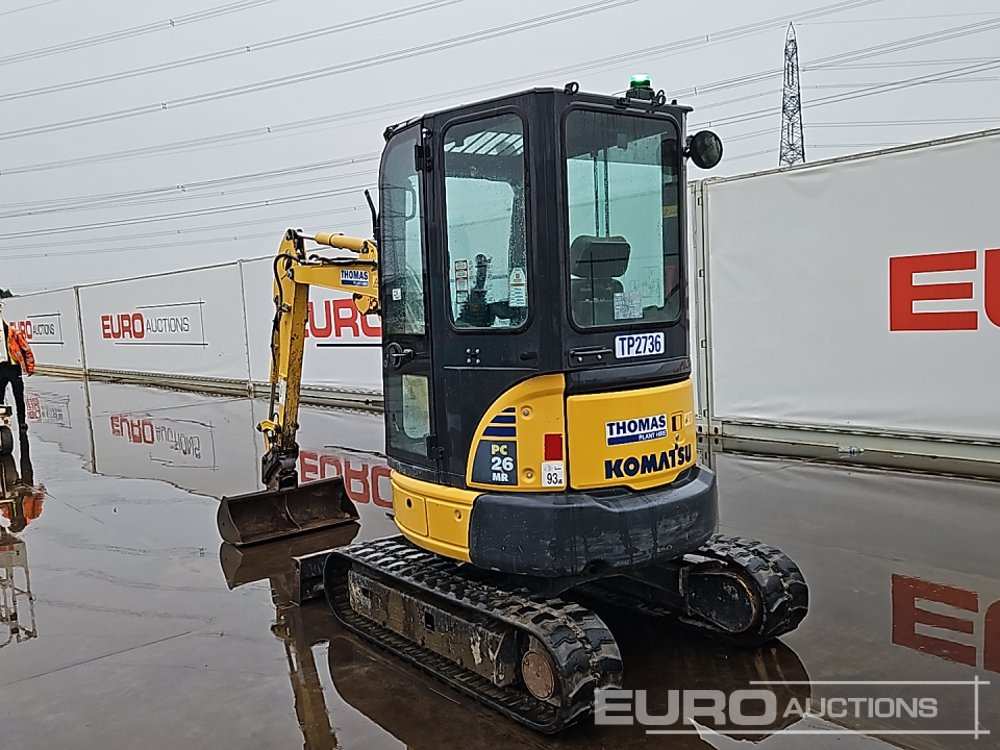 2020 Komatsu PC26MR-3 - Minikotró: 3 kép. 2020 Komatsu PC26MR-3 - Minikotró: 3 kép.