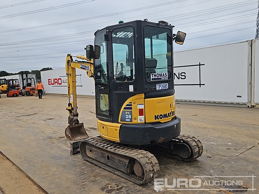 2020 Komatsu PC26MR-3 - Minikotró: 3 kép. 2020 Komatsu PC26MR-3 - Minikotró: 3 kép.