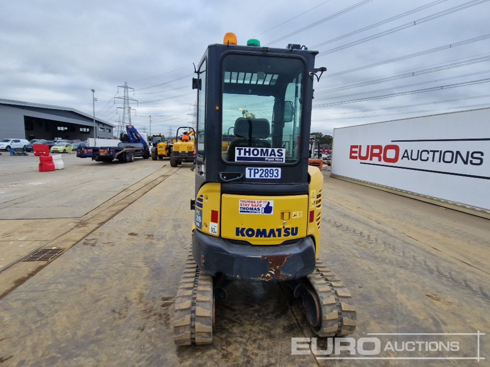 2020 Komatsu PC26MR-3 - Minikotró: 4 kép. 2020 Komatsu PC26MR-3 - Minikotró: 4 kép.