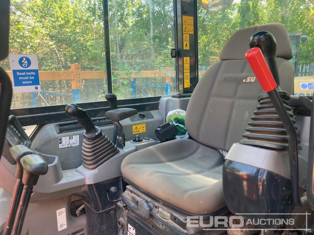 Minikotró 2020 Komatsu PC55MR-5E0: 6 kép.
