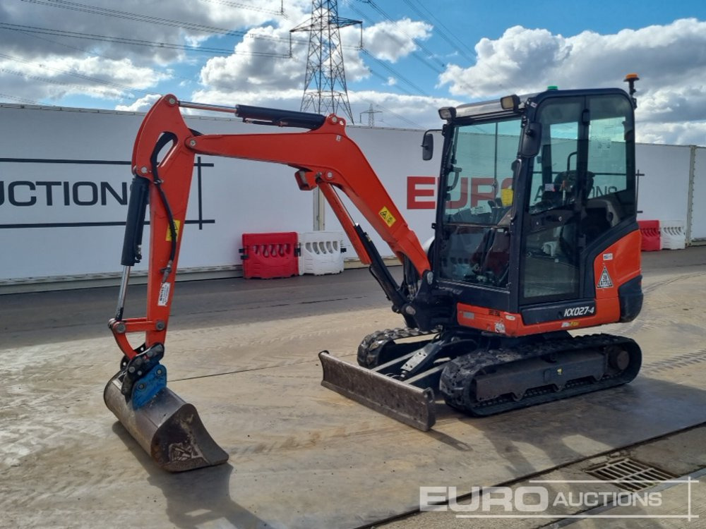 2020 Kubota KX027-4 - Minikotró: 1 kép. 2020 Kubota KX027-4 - Minikotró: 1 kép.