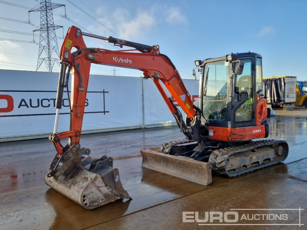 2020 Kubota U48-4 - Minikotró: 1 kép. 2020 Kubota U48-4 - Minikotró: 1 kép.