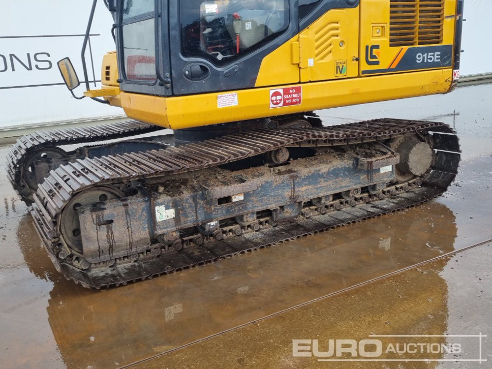 Lánctalpas kotró 2020 LiuGong 915E: 7 kép.