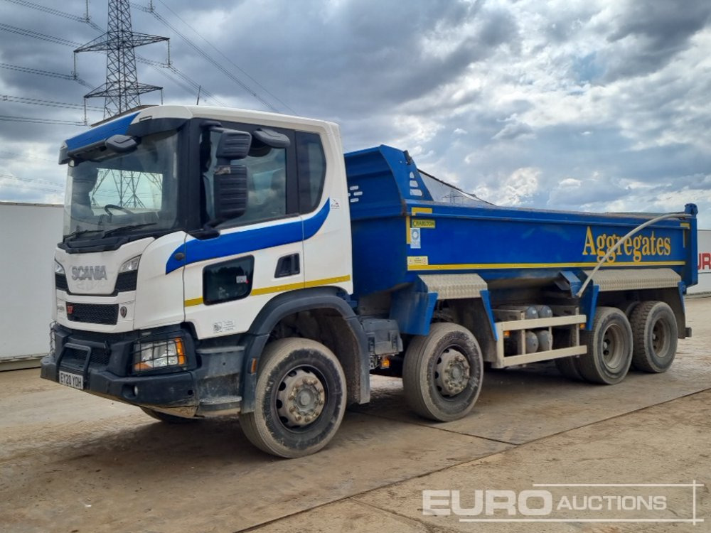 2020 Scania P410 - Billenőplatós teherautó: 1 kép. 2020 Scania P410 - Billenőplatós teherautó: 1 kép.