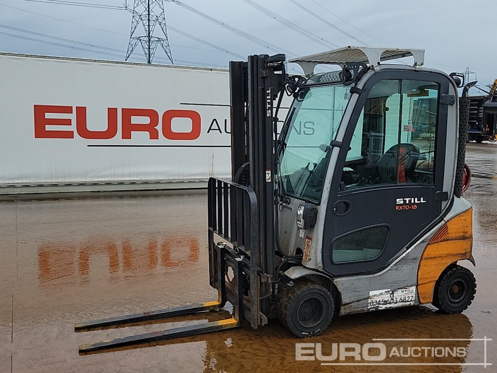 2020 Still RX70-18T - Villás targonca: 1 kép. 2020 Still RX70-18T - Villás targonca: 1 kép.