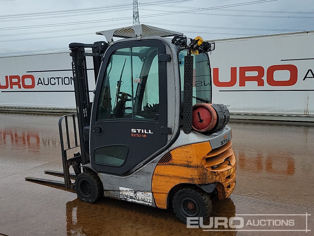 2020 Still RX70-18T - Villás targonca: 3 kép. 2020 Still RX70-18T - Villás targonca: 3 kép.