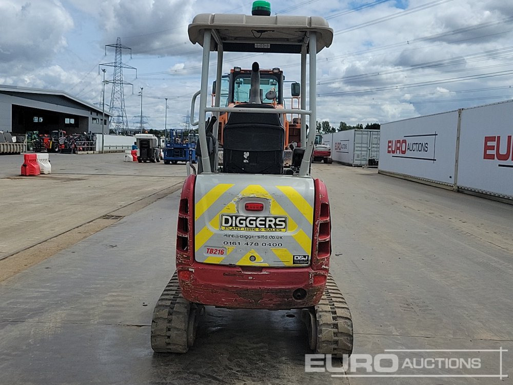 2020 Takeuchi TB216 - Minikotró: 4 kép. 2020 Takeuchi TB216 - Minikotró: 4 kép.