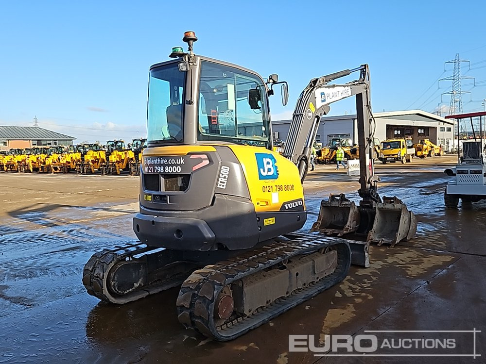 2020 Volvo ECR50D - Minikotró: 5 kép. 2020 Volvo ECR50D - Minikotró: 5 kép.