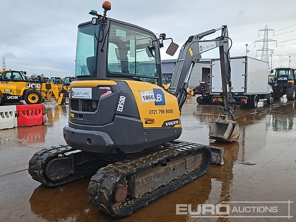 2020 Volvo ECR50D - Minikotró: 5 kép. 2020 Volvo ECR50D - Minikotró: 5 kép.