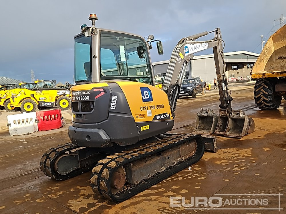 2020 Volvo ECR50D - Minikotró: 5 kép. 2020 Volvo ECR50D - Minikotró: 5 kép.