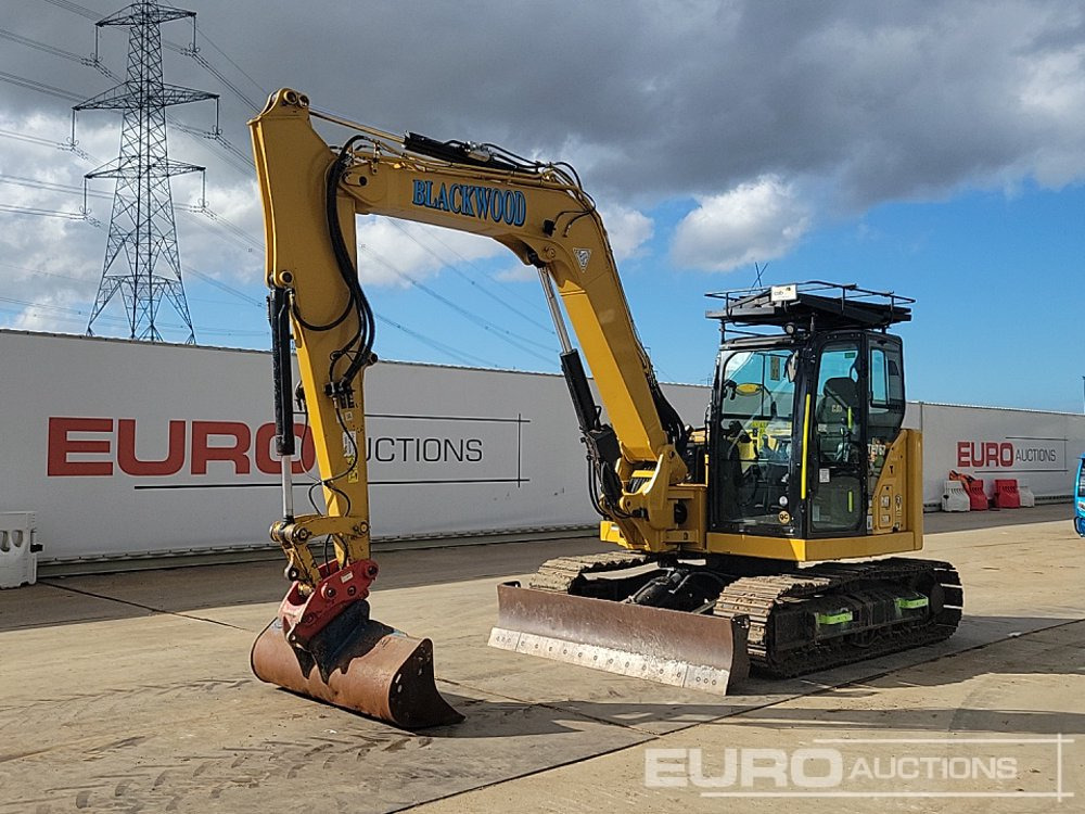 2021 CAT 308CR - Minikotró: 1 kép. 2021 CAT 308CR - Minikotró: 1 kép.