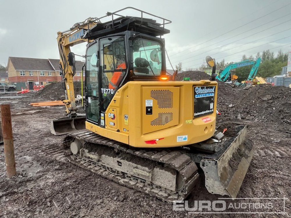 2021 CAT 308CR - Minikotró: 3 kép. 2021 CAT 308CR - Minikotró: 3 kép.
