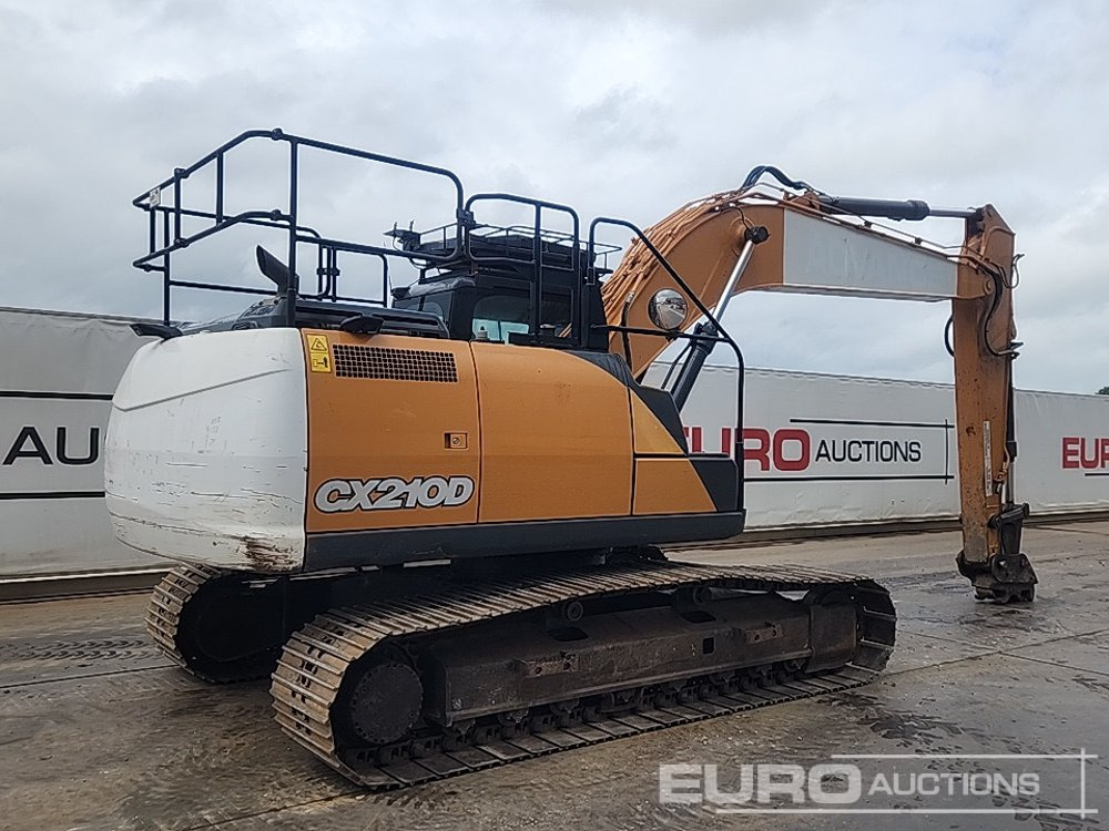 2021 Case CX210D - Lánctalpas kotró: 5 kép. 2021 Case CX210D - Lánctalpas kotró: 5 kép.