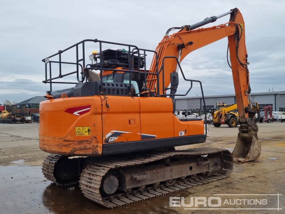 2021 Doosan DX140LC-7 - Lánctalpas kotró: 5 kép. 2021 Doosan DX140LC-7 - Lánctalpas kotró: 5 kép.