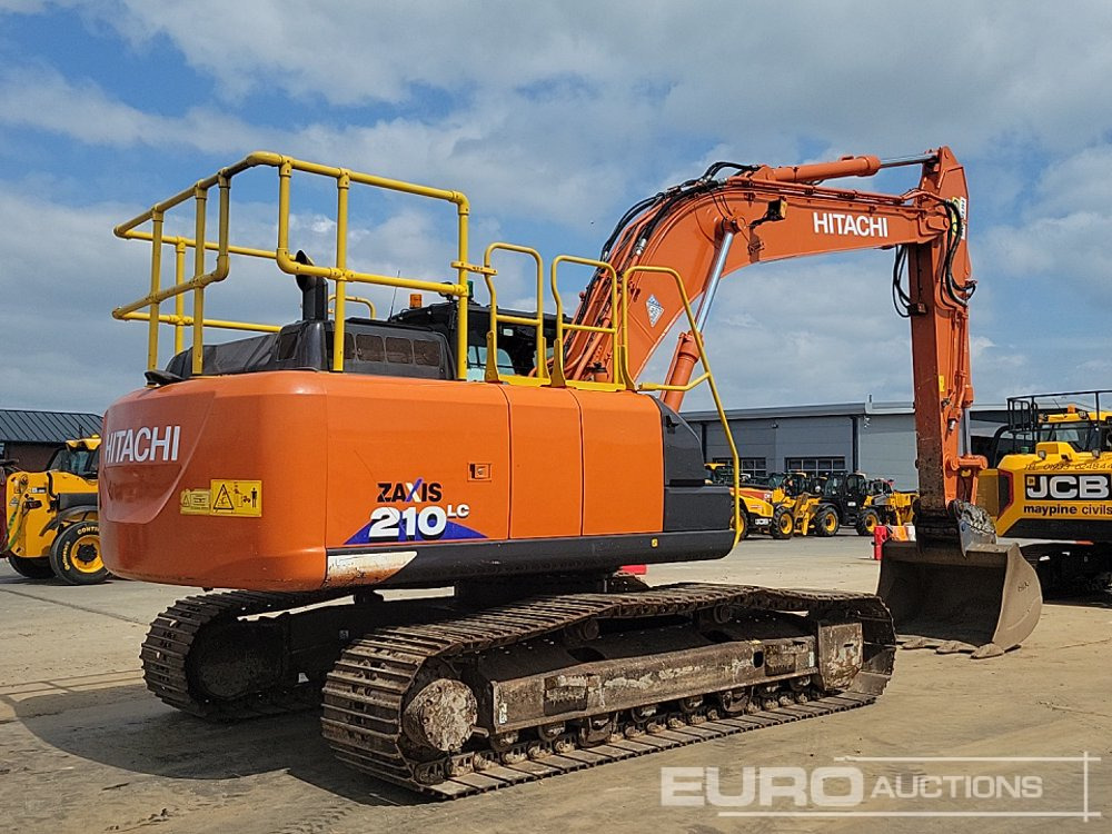 2021 Hitachi ZX210LC-6 - Lánctalpas kotró: 5 kép. 2021 Hitachi ZX210LC-6 - Lánctalpas kotró: 5 kép.