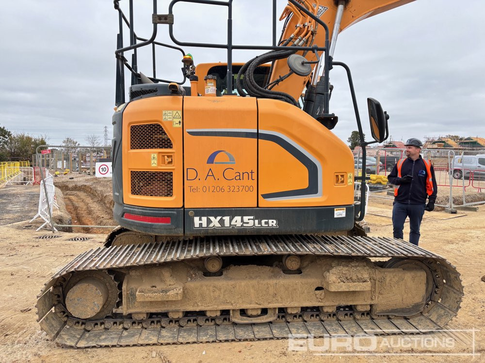 2021 Hyundai HX145LCR - Lánctalpas kotró: 4 kép. 2021 Hyundai HX145LCR - Lánctalpas kotró: 4 kép.