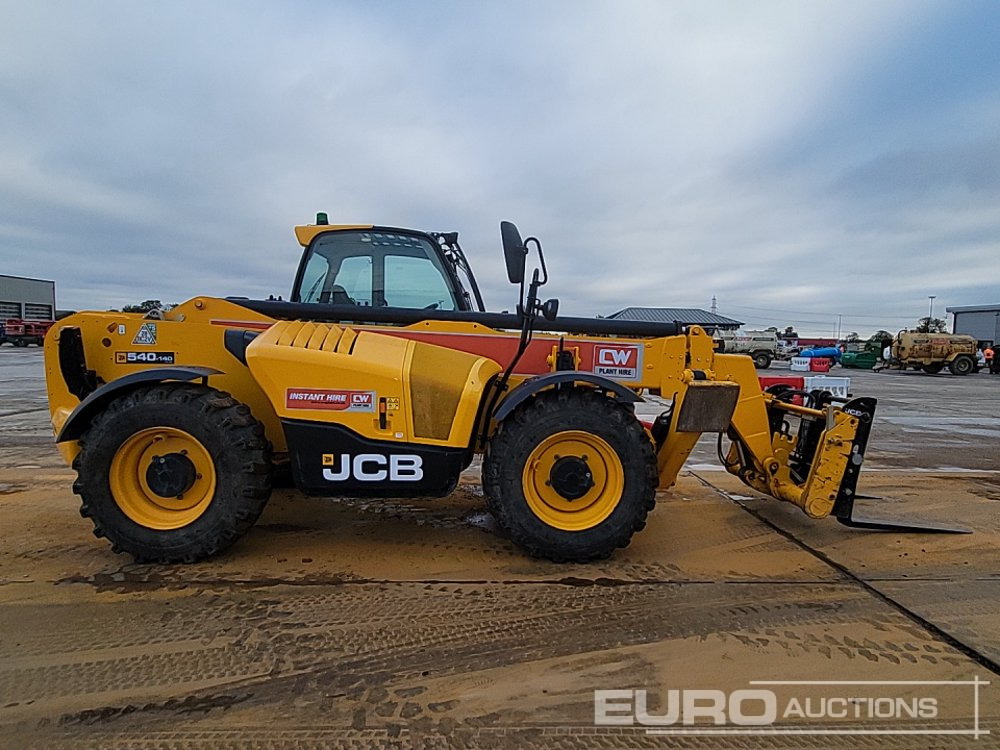 Teleszkópos rakodó 2021 JCB 540-140 Hi Viz: 6 kép.