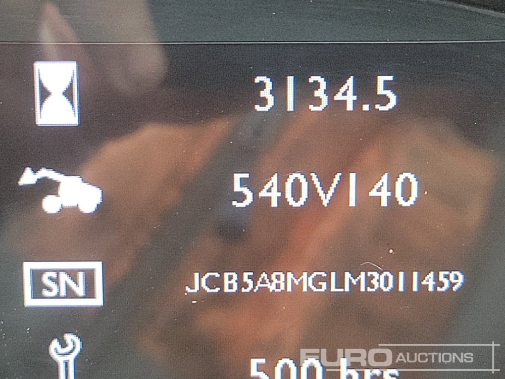Teleszkópos rakodó 2021 JCB 540-140 Hi Viz: 40 kép.