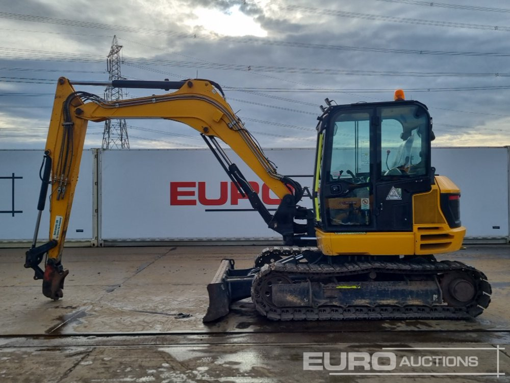 2021 JCB 86C-2 - Minikotró: 2 kép. 2021 JCB 86C-2 - Minikotró: 2 kép.