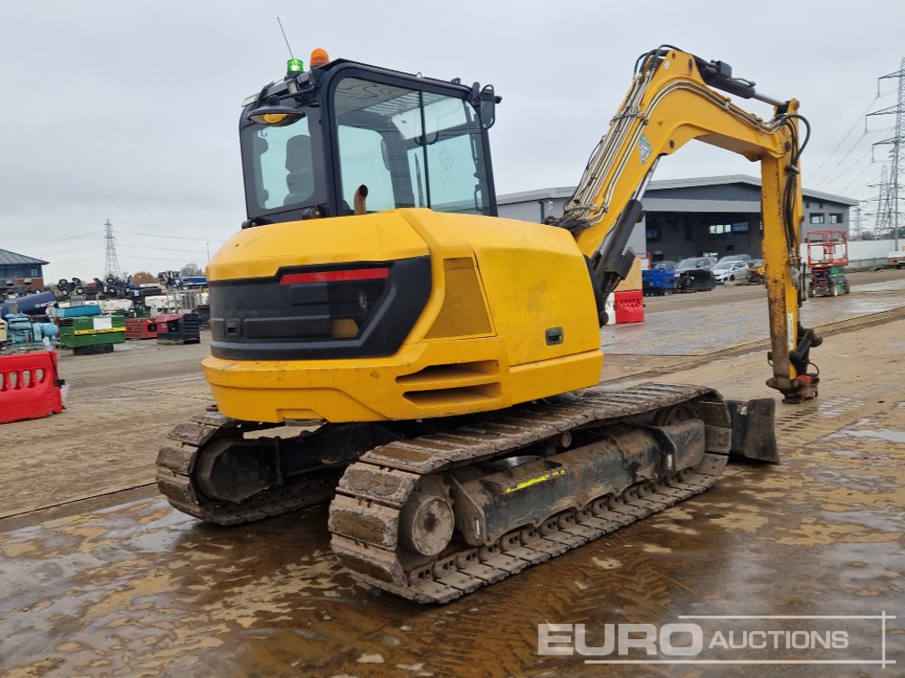 2021 JCB 86C-2 - Minikotró: 5 kép. 2021 JCB 86C-2 - Minikotró: 5 kép.