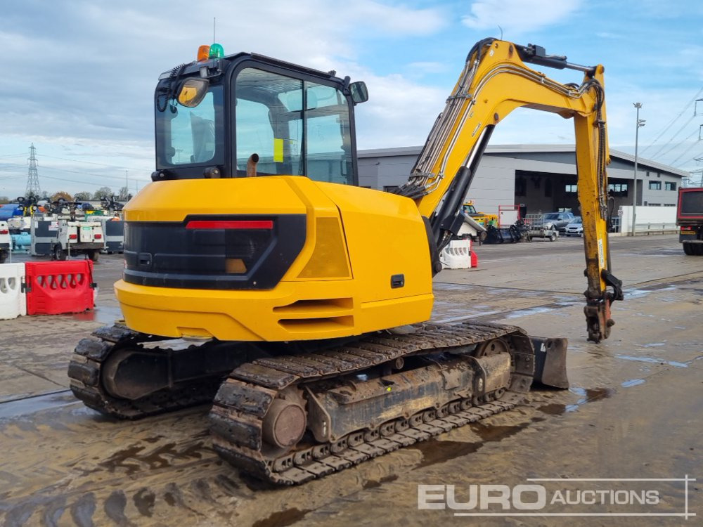 2021 JCB 86C-2 - Minikotró: 5 kép. 2021 JCB 86C-2 - Minikotró: 5 kép.