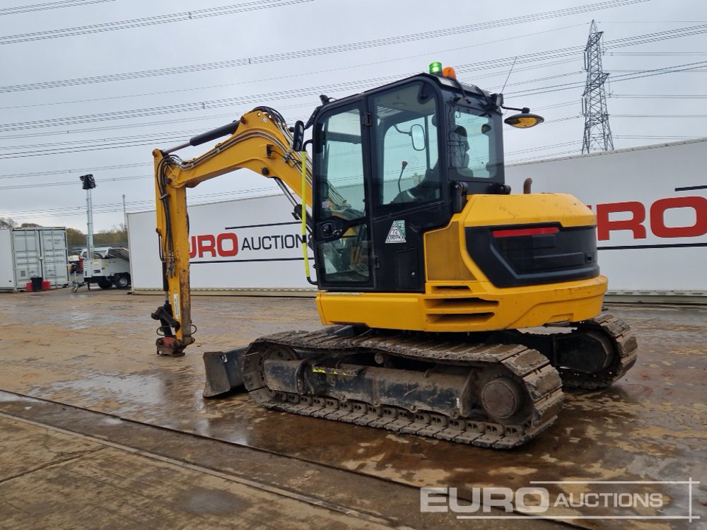 2021 JCB 86C-2 - Minikotró: 3 kép. 2021 JCB 86C-2 - Minikotró: 3 kép.