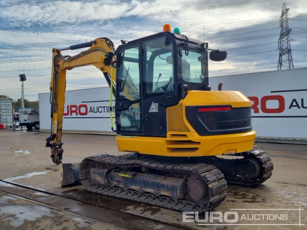 2021 JCB 86C-2 - Minikotró: 3 kép. 2021 JCB 86C-2 - Minikotró: 3 kép.