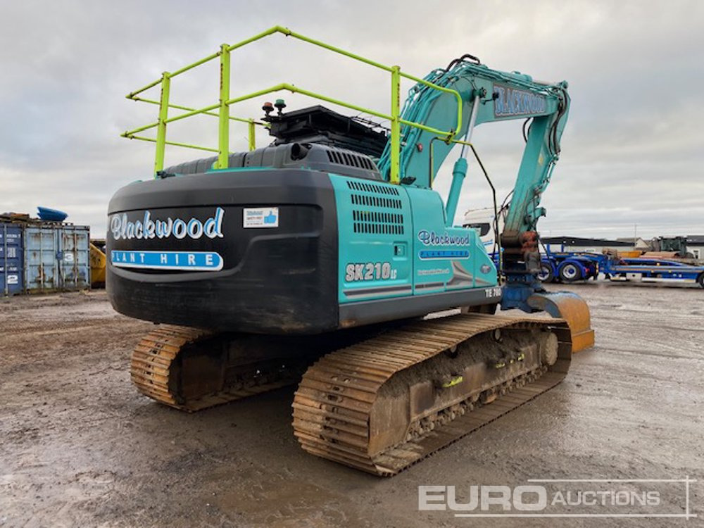 2021 Kobelco SK210LC-11 - Lánctalpas kotró: 5 kép. 2021 Kobelco SK210LC-11 - Lánctalpas kotró: 5 kép.