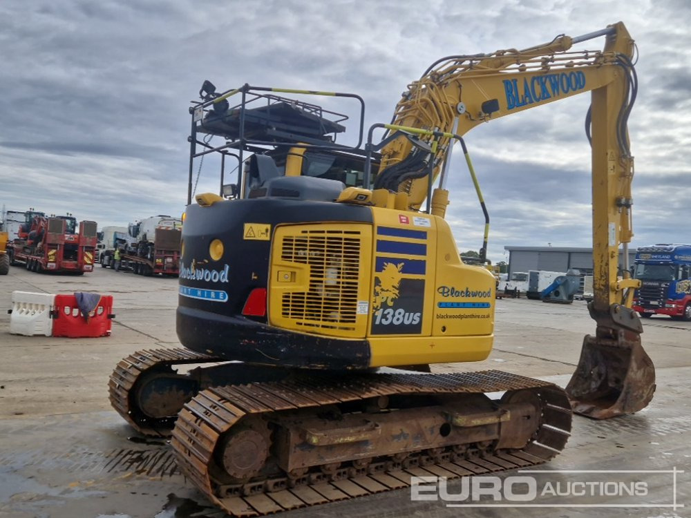 2021 Komatsu PC138US-11 - Lánctalpas kotró: 5 kép. 2021 Komatsu PC138US-11 - Lánctalpas kotró: 5 kép.