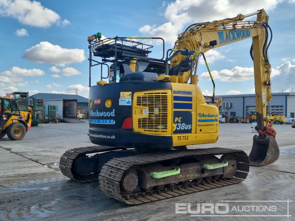 2021 Komatsu PC138US-11 - Lánctalpas kotró: 5 kép. 2021 Komatsu PC138US-11 - Lánctalpas kotró: 5 kép.