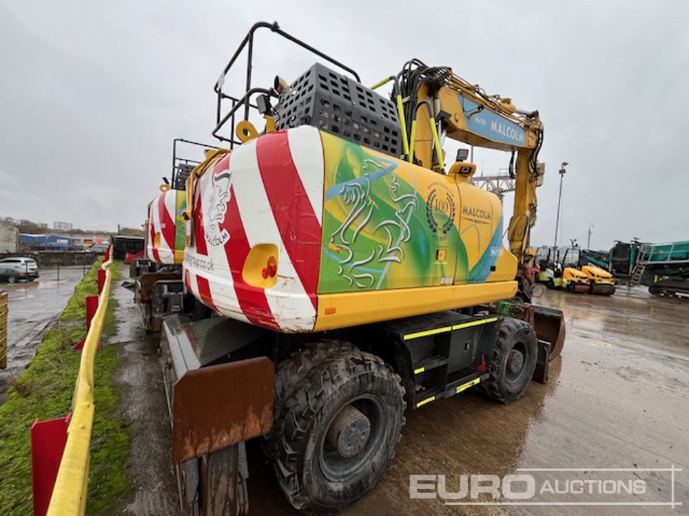 2021 Komatsu PW160-11 - Gumikerekes kotró: 4 kép. 2021 Komatsu PW160-11 - Gumikerekes kotró: 4 kép.