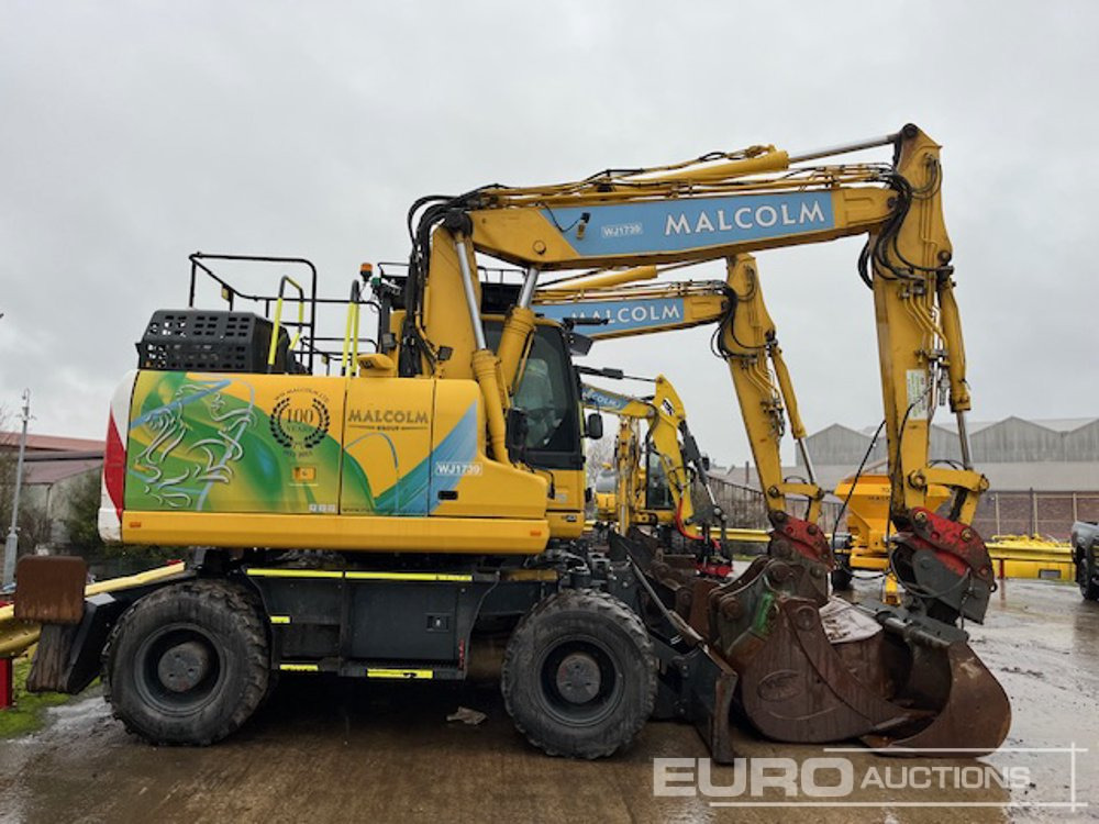 2021 Komatsu PW160-11 - Gumikerekes kotró: 5 kép. 2021 Komatsu PW160-11 - Gumikerekes kotró: 5 kép.