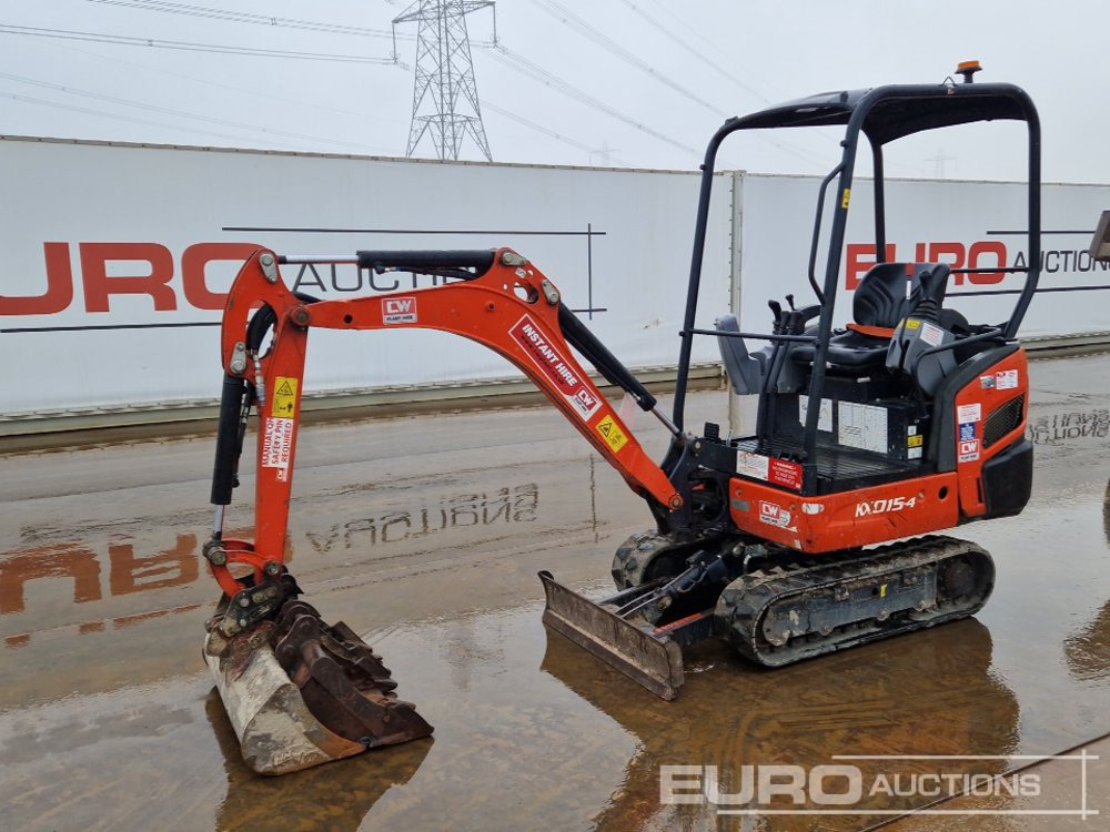 2021 Kubota KX015-4 - Minikotró: 1 kép. 2021 Kubota KX015-4 - Minikotró: 1 kép.