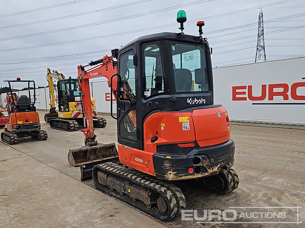 2021 Kubota KX037-4 - Minikotró: 3 kép. 2021 Kubota KX037-4 - Minikotró: 3 kép.