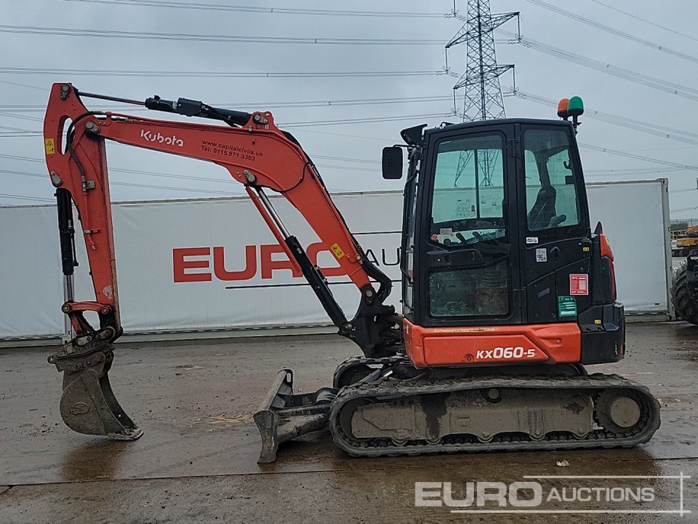 2021 Kubota KX060-5 - Minikotró: 2 kép. 2021 Kubota KX060-5 - Minikotró: 2 kép.