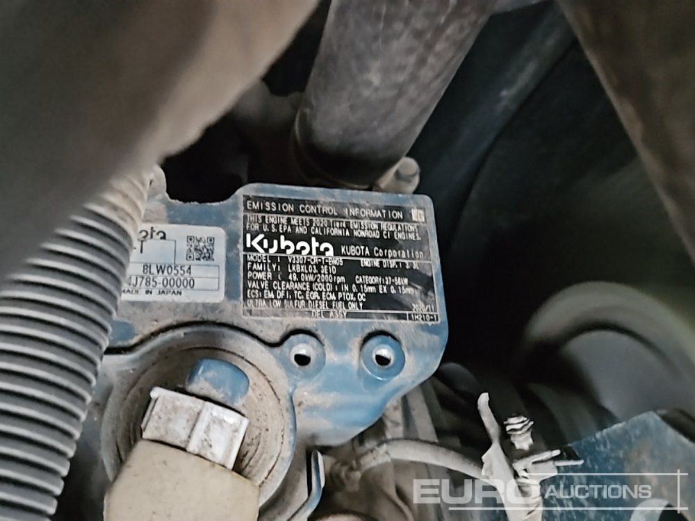 Minikotró 2021 Kubota KX080-4A2: 40 kép.