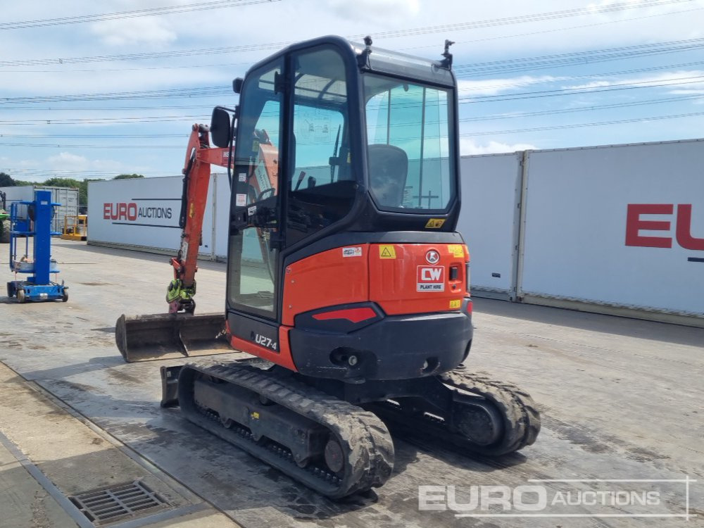 2021 Kubota U27-4 - Minikotró: 3 kép. 2021 Kubota U27-4 - Minikotró: 3 kép.